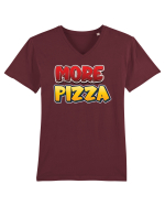 More Pizza Tricou mânecă scurtă guler V Bărbat Presenter