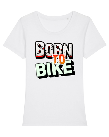 Born to bike White