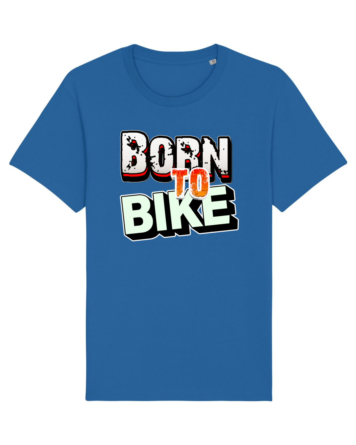 Tricou mânecă scurtă Unisex Rocker Royal Blue