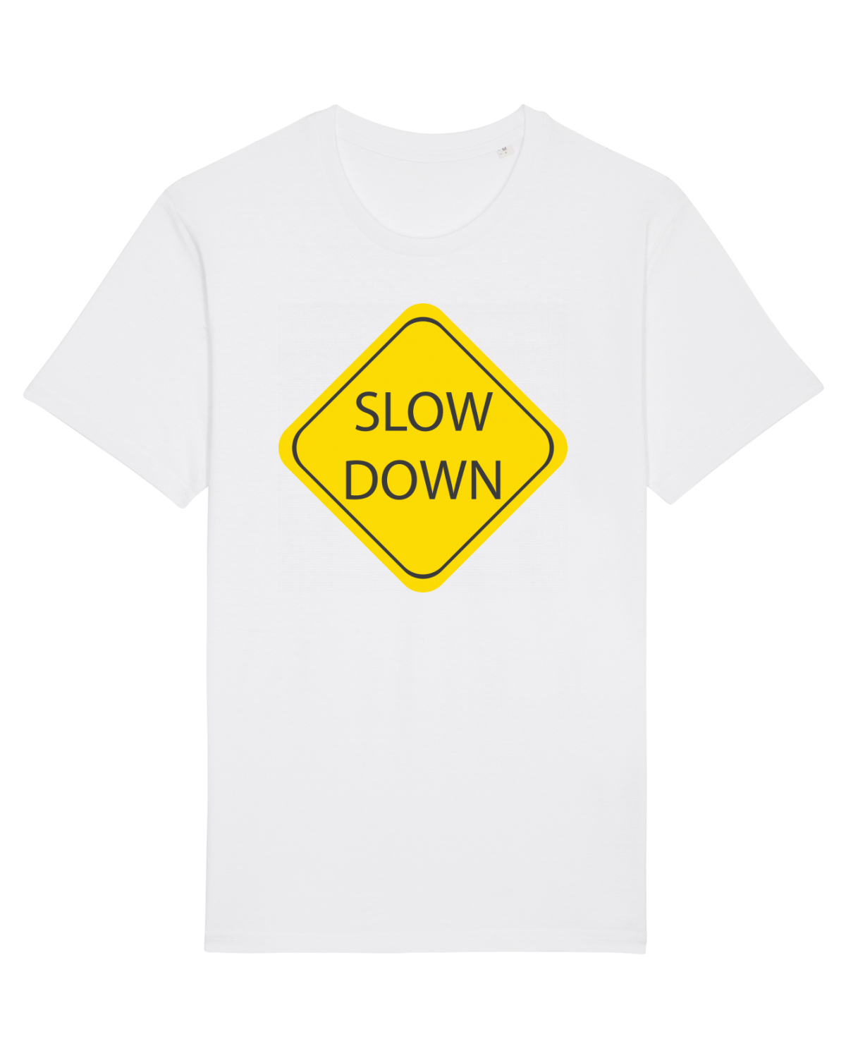 Tricou mânecă scurtă Unisex Rocker White