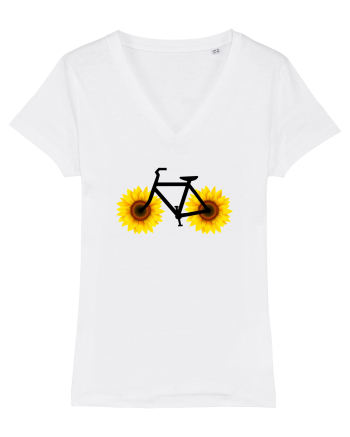 Bicicleta de vara White