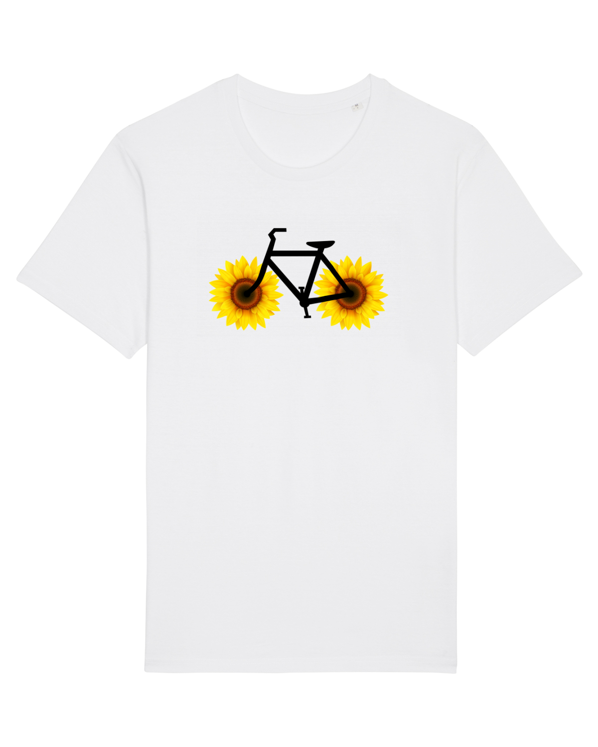 Tricou mânecă scurtă Unisex Rocker White