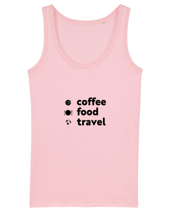 Travel T-Shirt Cotton Pink