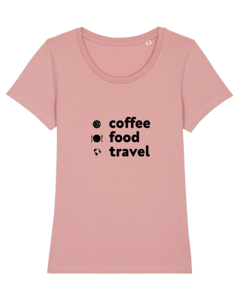 Travel T-Shirt Canyon Pink