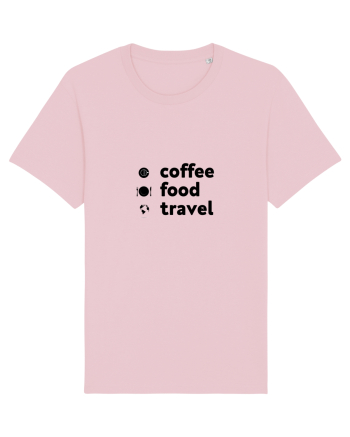Travel T-Shirt Cotton Pink