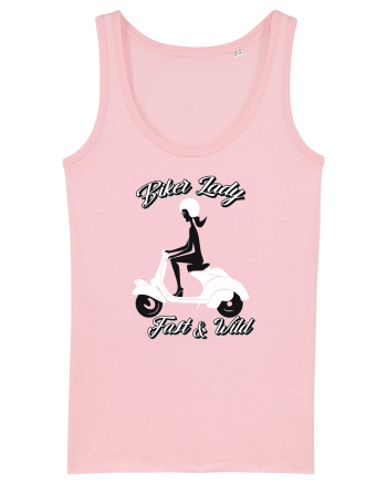 Biker Lady Cotton Pink