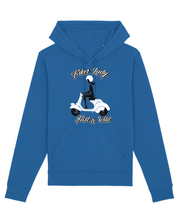 Biker Lady Royal Blue