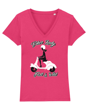 Biker Lady Raspberry