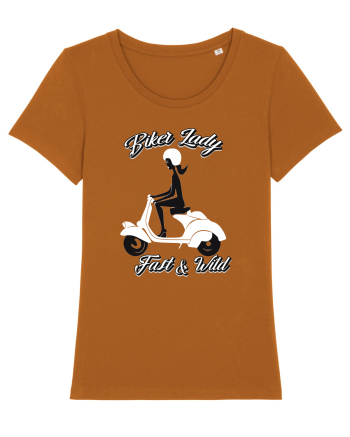 Biker Lady Roasted Orange