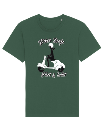 Biker Lady Bottle Green