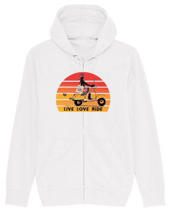 Live, Love, Ride White