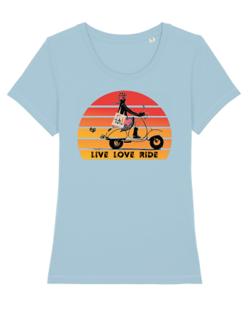 Live, Love, Ride Sky Blue