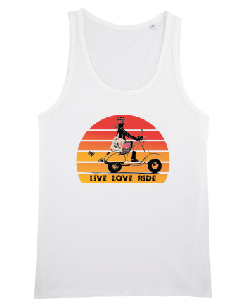 Live, Love, Ride White