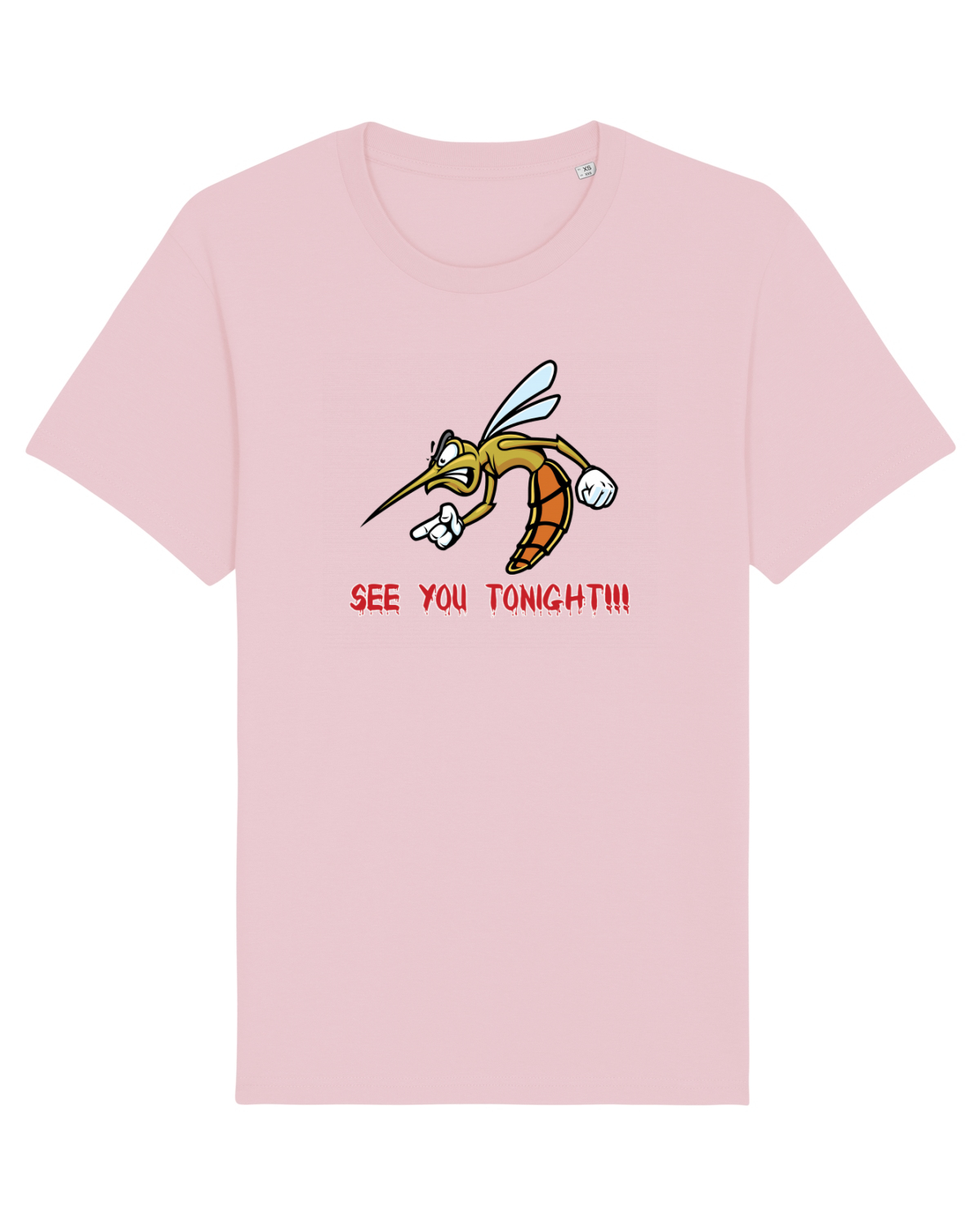 Tricou mânecă scurtă Unisex Rocker Cotton Pink