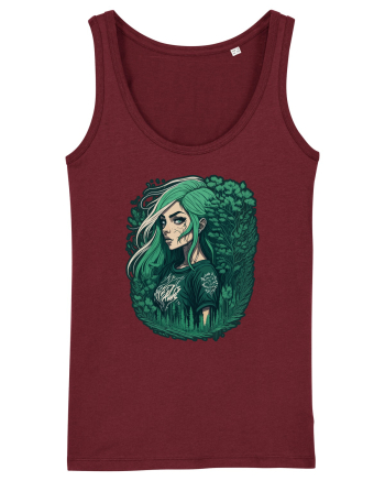 Fata verde Burgundy