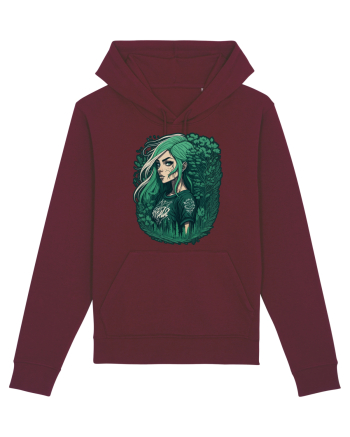 Fata verde Burgundy
