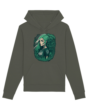 Fata verde Khaki