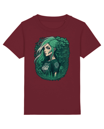 Fata verde Burgundy