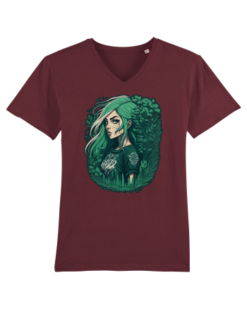 Fata verde Burgundy