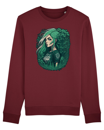 Fata verde Burgundy