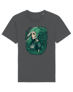 Fata verde Tricou mânecă scurtă Unisex Rocker