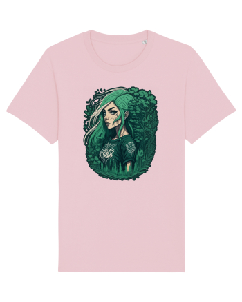 Fata verde Cotton Pink