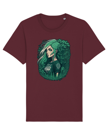Fata verde Burgundy