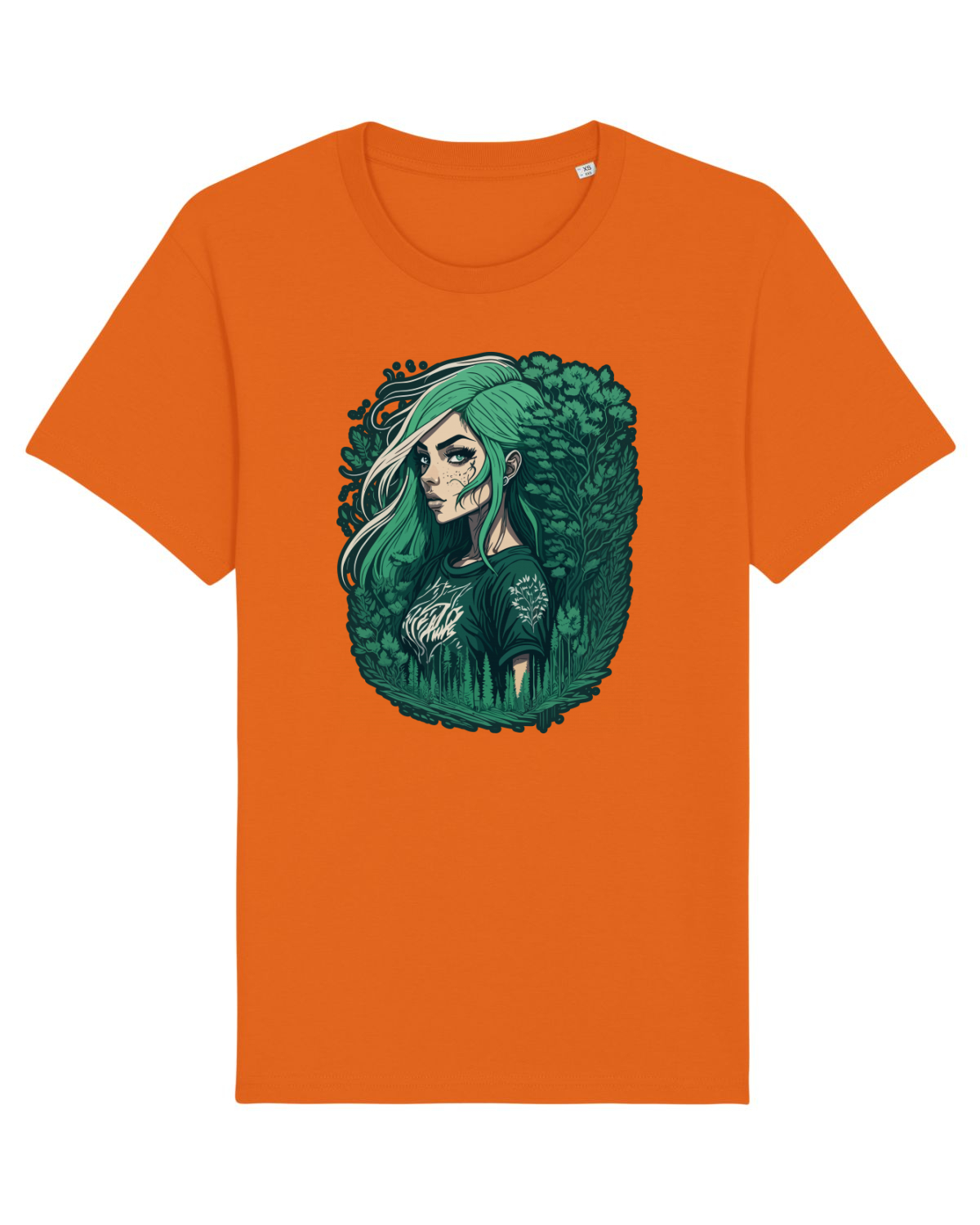 Tricou mânecă scurtă Unisex Rocker Bright Orange