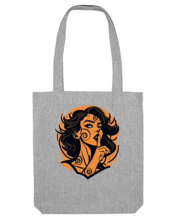 Fata seducatoare portocalie Heather Grey