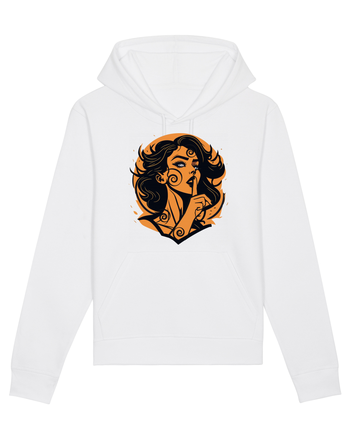 Hanorac Unisex Drummer White
