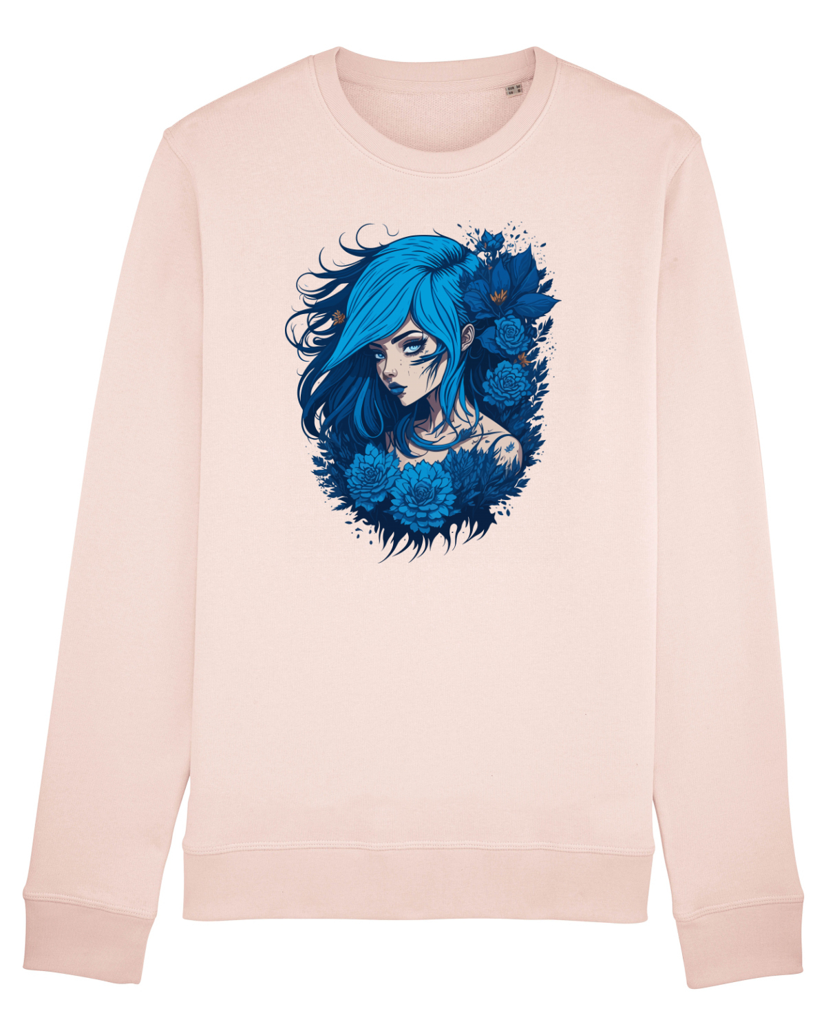 Bluză mânecă lungă Unisex Rise Candy Pink