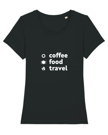 Travel T-Shirt Black