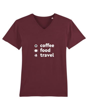 Travel T-Shirt Burgundy
