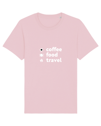 Travel T-Shirt Cotton Pink