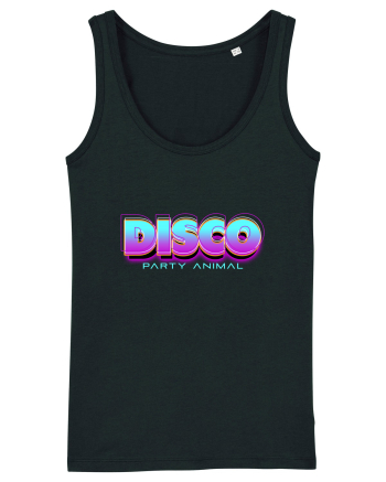 Disco Party Animal Black