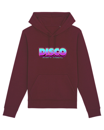 Disco Party Animal Burgundy