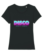 Disco Party Animal Tricou mânecă scurtă guler larg fitted Damă Expresser