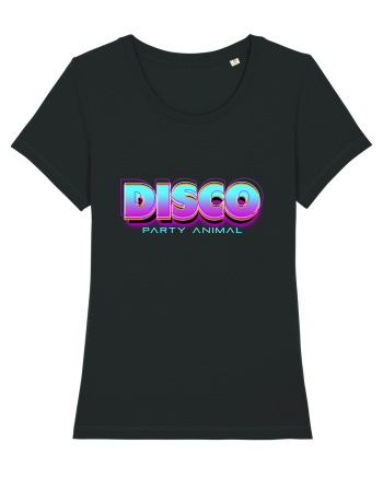 Disco Party Animal Black