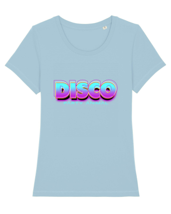 Disco Party Animal Sky Blue