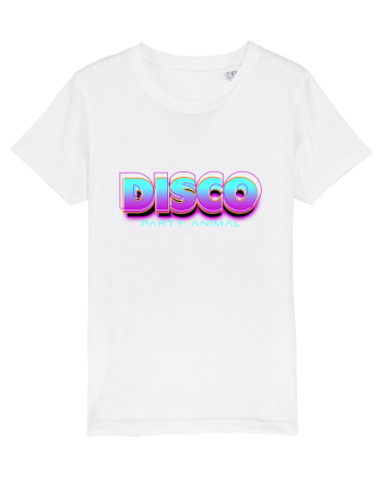 Disco Party Animal White