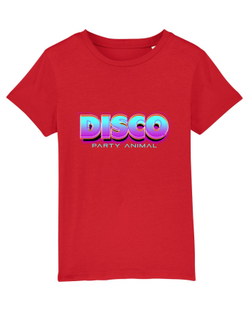 Disco Party Animal Red