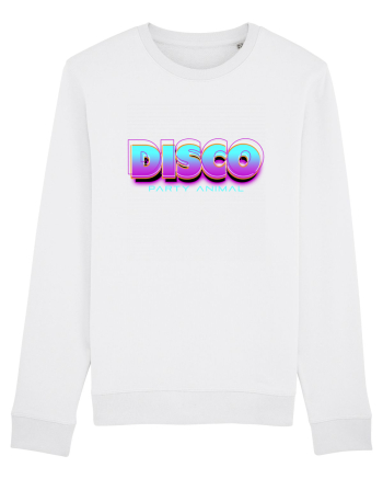 Disco Party Animal White