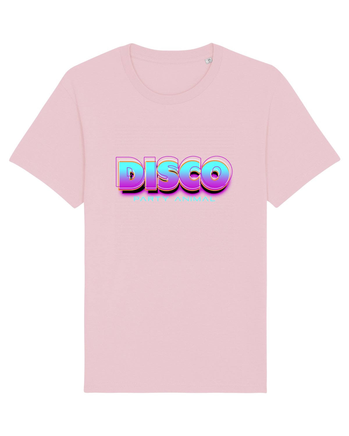 Tricou mânecă scurtă Unisex Rocker Cotton Pink
