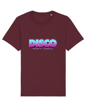 Disco Party Animal Burgundy