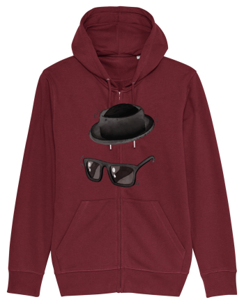 Omul invizibil Burgundy