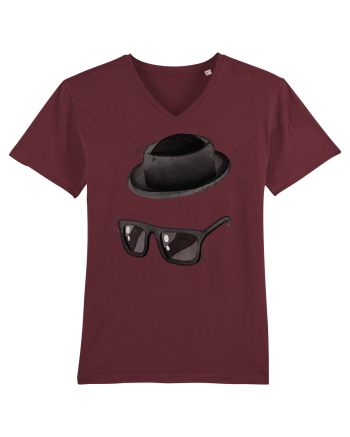 Omul invizibil Burgundy