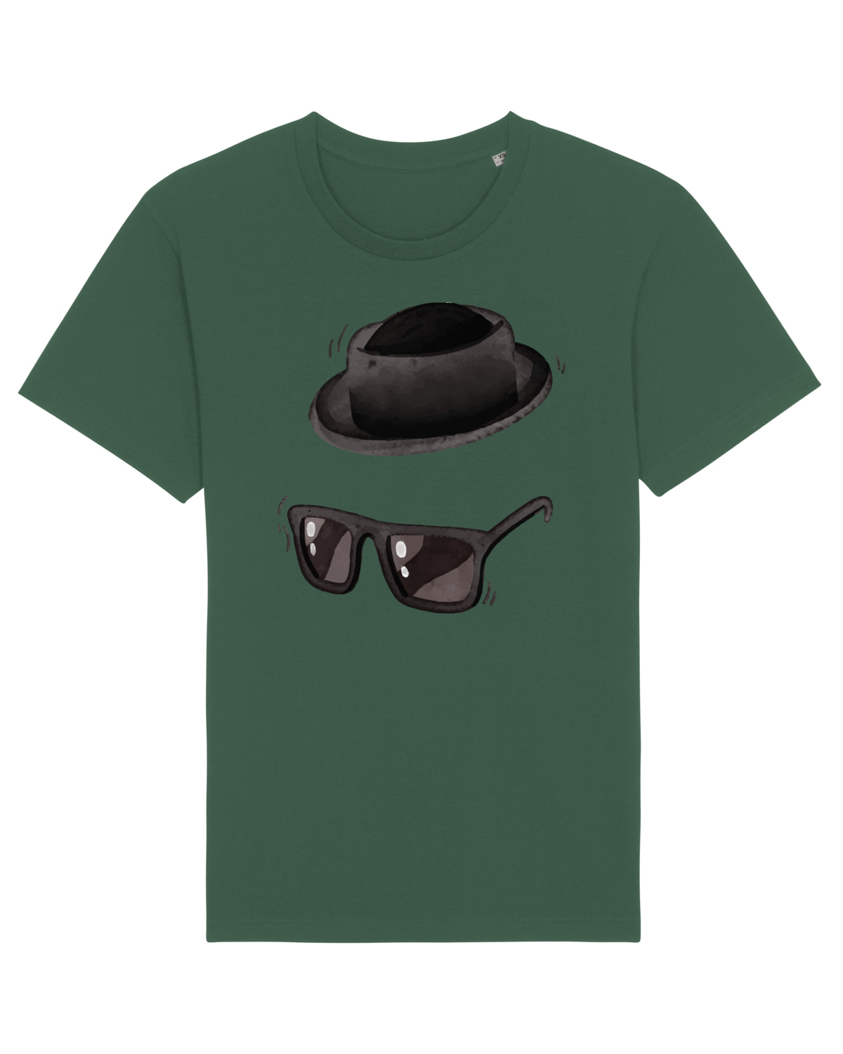 Tricou mânecă scurtă Unisex Rocker Bottle Green