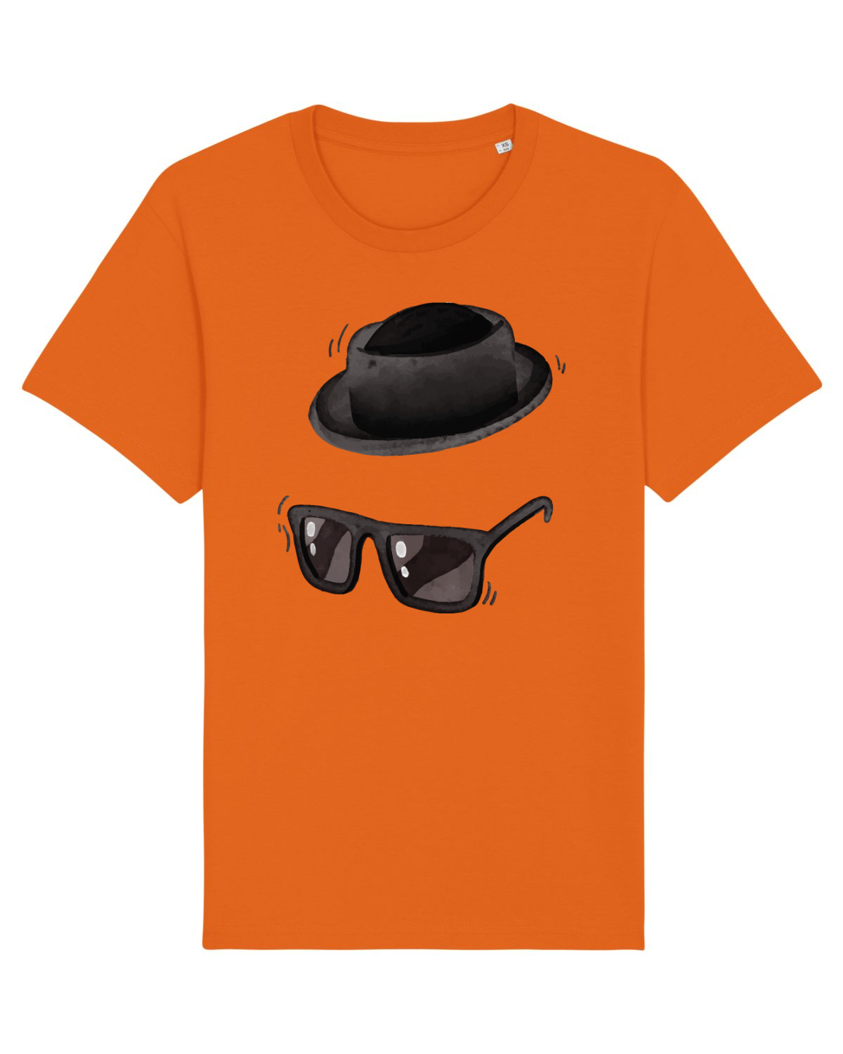 Tricou mânecă scurtă Unisex Rocker Bright Orange