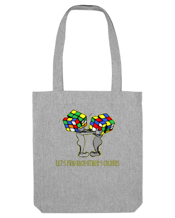 Let`s find each other`s colours Heather Grey