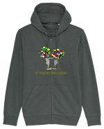 Let`s find each other`s colours Hanorac cu fermoar Unisex Connector
